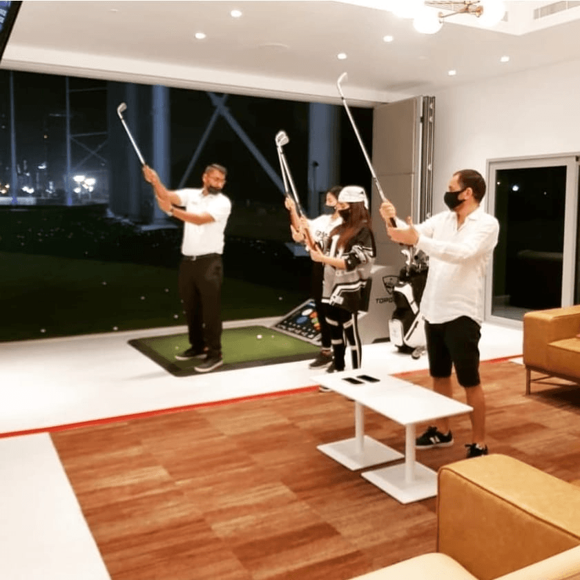 Group lessons at Emirates golf club